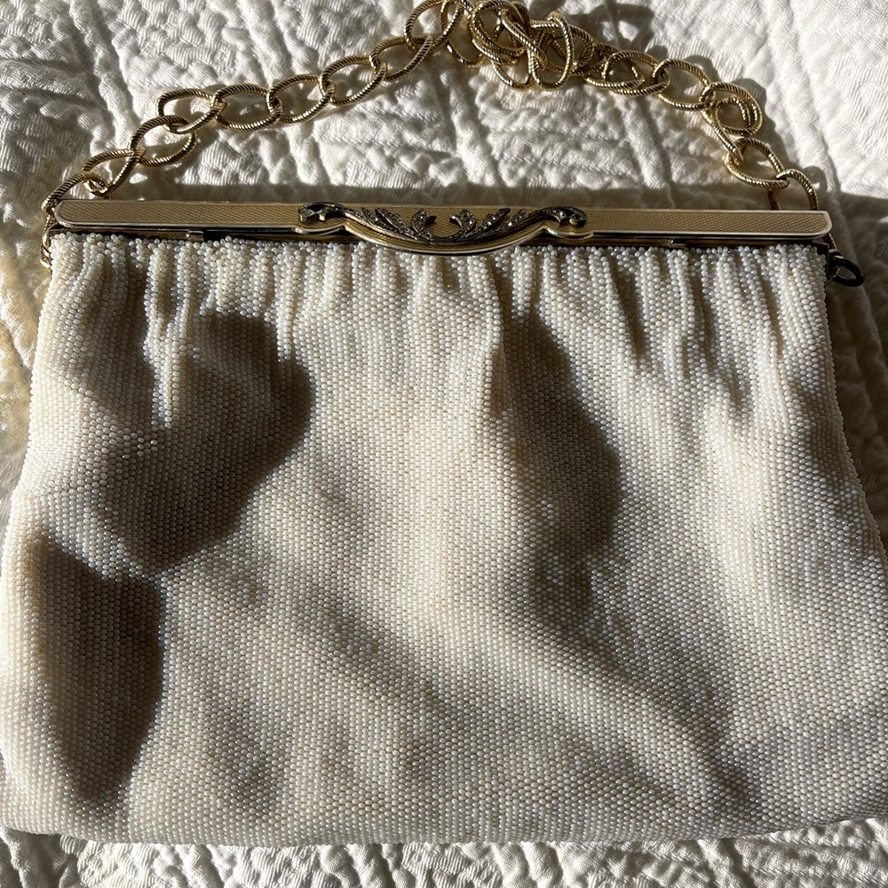 Handmade Vintage Micro-beaded Evening Bag